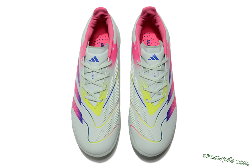 Adidas Predator 24 Elite TF Low-Tops Football Shoes - Jade/Pink/Purple 4