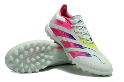 Adidas Predator 24 Elite TF Low-Tops Football Shoes - Jade/Pink/Purple