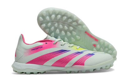 Adidas Predator 24 Elite TF Low-Tops Football Shoes - Jade/Pink/Purple