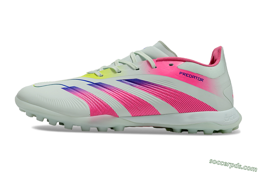 Adidas Predator 24 Elite TF Low-Tops Football Shoes - Jade/Pink/Purple 2