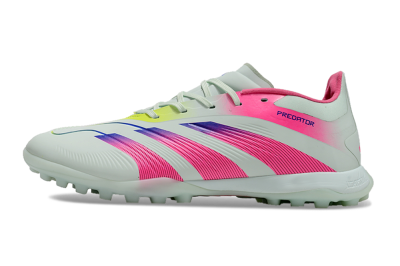 Adidas Predator 24 Elite TF Low-Tops Football Shoes - Jade/Pink/Purple