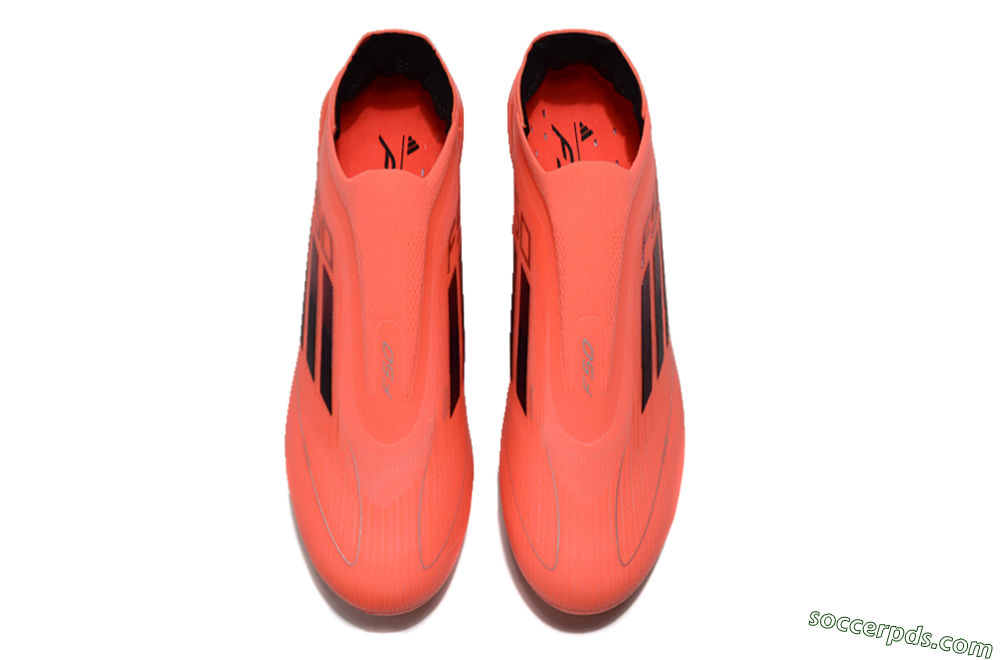 Adidas F50 Elite Laceless FG Low-Tops Football Boots - Red/Blue/Silver 4