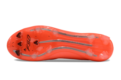 Adidas F50 Elite Laceless FG Low-Tops Football Boots - Red/Blue/Silver