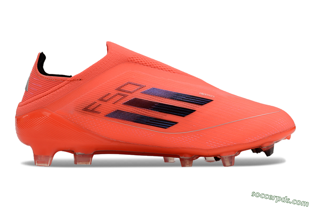 Adidas F50 Elite Laceless FG Low-Tops Football Boots - Red/Blue/Silver 7