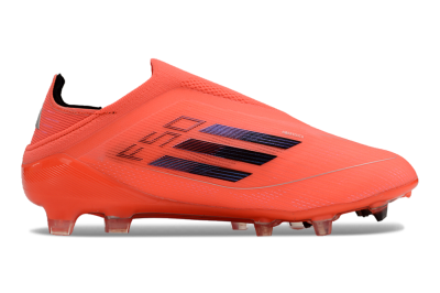 Adidas F50 Elite Laceless FG Low-Tops Football Boots - Red/Blue/Silver