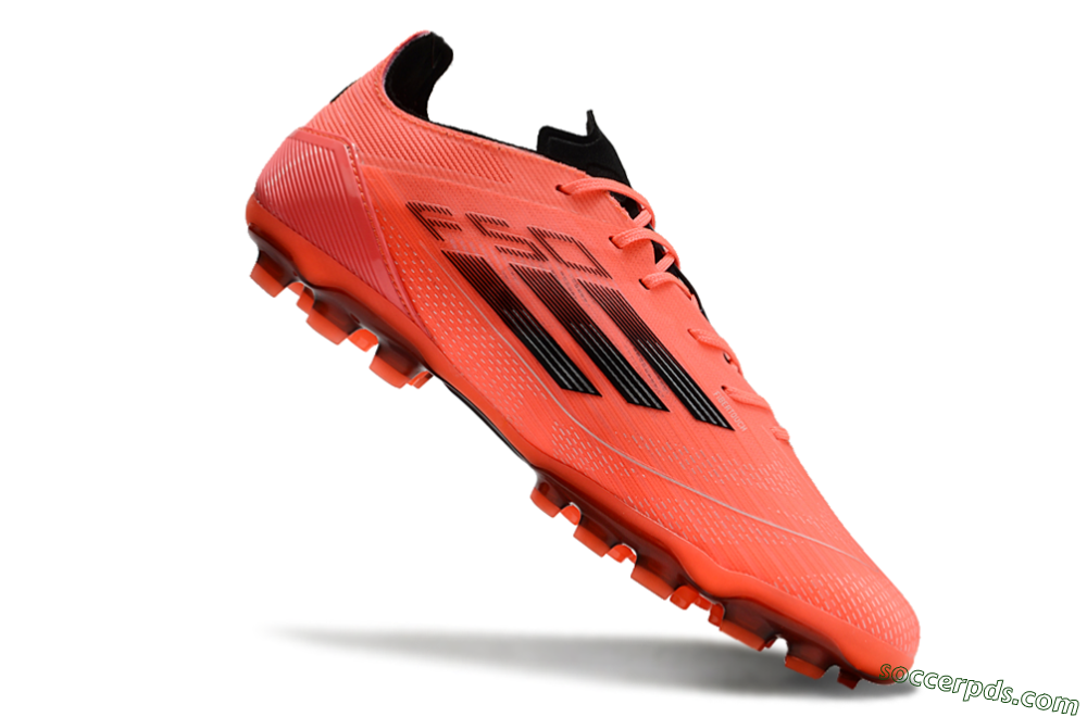 Adidas F50 Elite AG Low-Tops Football Boots - Red/Black/Silver 4