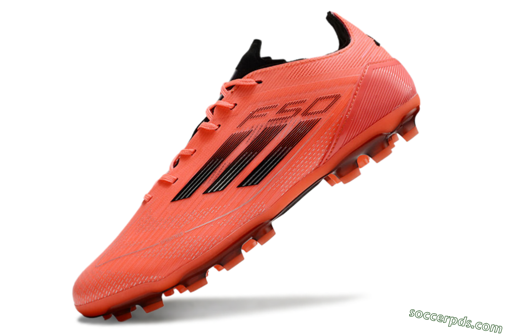 Adidas F50 Elite AG Low-Tops Football Boots - Red/Black/Silver 5