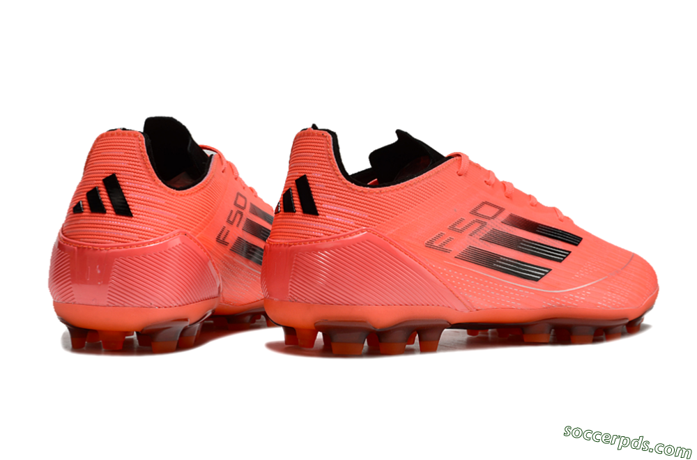 Adidas F50 Elite AG Low-Tops Football Boots - Red/Black/Silver 6
