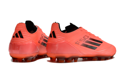Adidas F50 Elite AG Low-Tops Football Boots - Red/Black/Silver