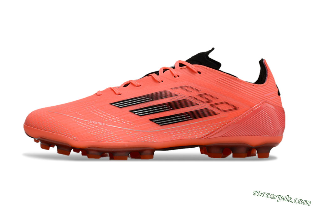 Adidas F50 Elite AG Low-Tops Football Boots - Red/Black/Silver 2