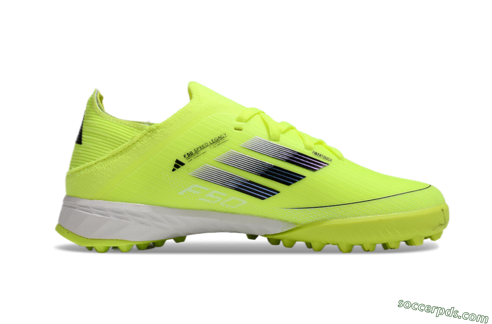 Adidas F50 Elite TF Low-Tops Football Shoes - Yellow/Black/White 6