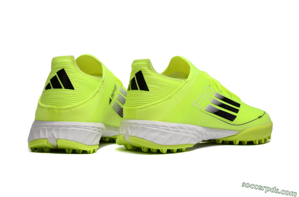 Adidas F50 Elite TF Low-Tops Football Shoes - Yellow/Black/White 7