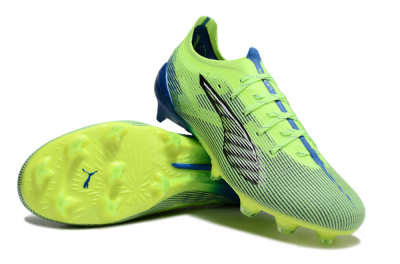 Puma Ultra Ultimate FG Low-Tops Football Boots - Yellow/White/Blue