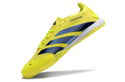 Adidas Predator 24 Elite IC Low-Tops Football Shoes - Yellow/Blue/White