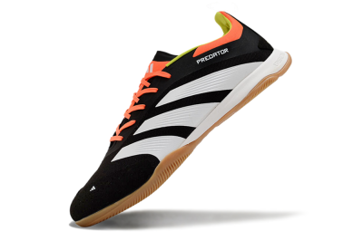 Adidas Predator 24 Elite IC Low-Tops Football Shoes - Black/White/Red