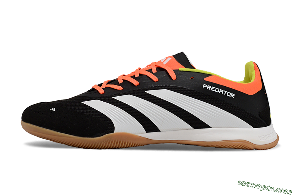Adidas Predator 24 Elite IC Low-Tops Football Shoes - Black/White/Red 2