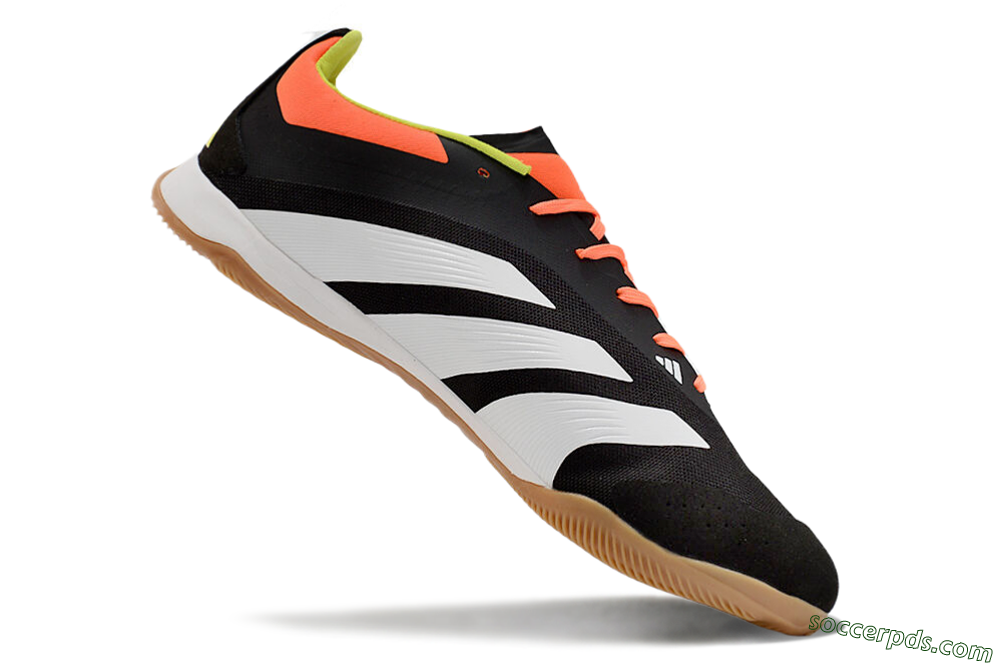 Adidas Predator 24 Elite IC Low-Tops Football Shoes - Black/White/Red 4