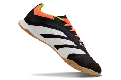 Adidas Predator 24 Elite IC Low-Tops Football Shoes - Black/White/Red