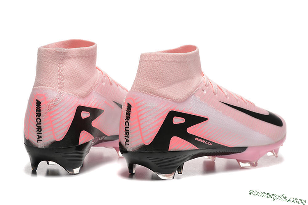 Nike Air Zoom Mercurial Superfly 10 Elite FG High-Tops Football Boots - Pink/Black 9