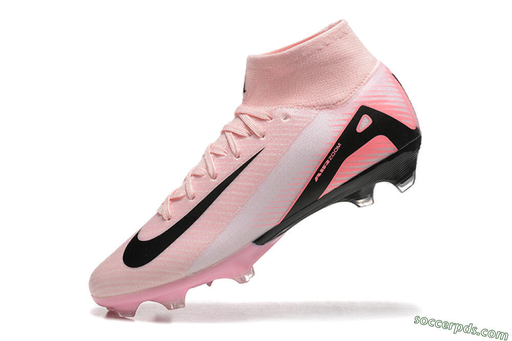 Nike Air Zoom Mercurial Superfly 10 Elite FG High-Tops Football Boots - Pink/Black 8