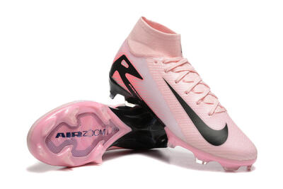 Nike Air Zoom Mercurial Superfly 10 Elite FG High-Tops Football Boots - Pink/Black