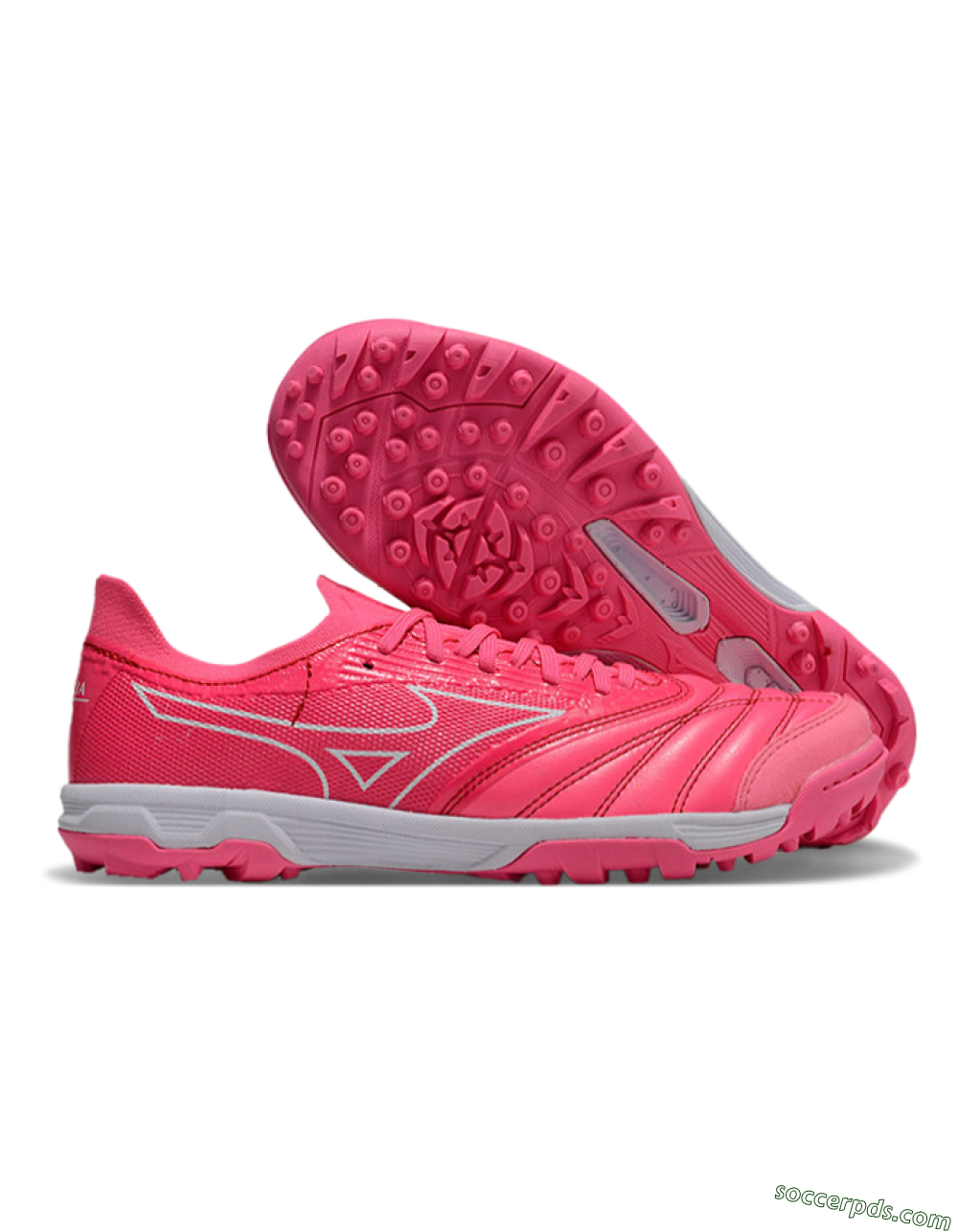 Mizuno Morelia Neo Sala TF Low-Tops Football Shoes - Pink/White 1