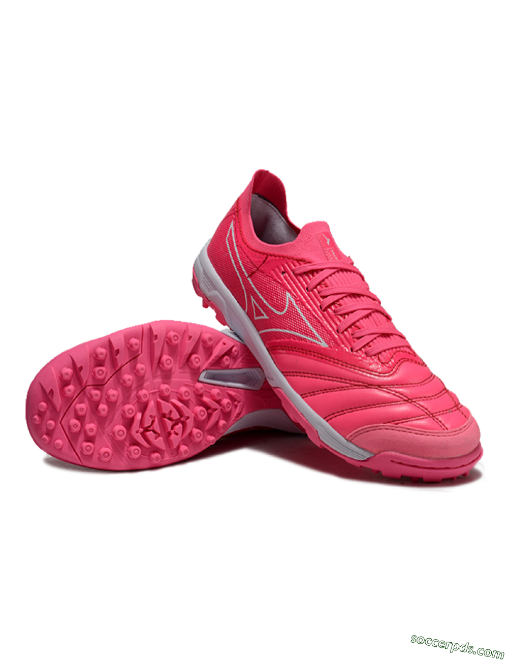 Mizuno Morelia Neo Sala TF Low-Tops Football Shoes - Pink/White 3