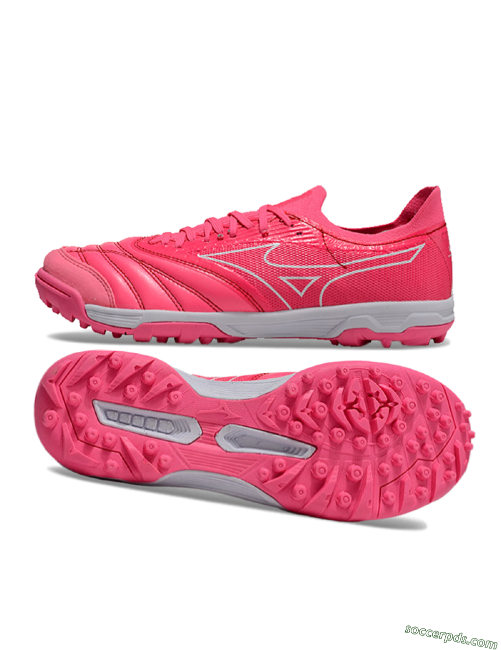 Mizuno Morelia Neo Sala TF Low-Tops Football Shoes - Pink/White 0