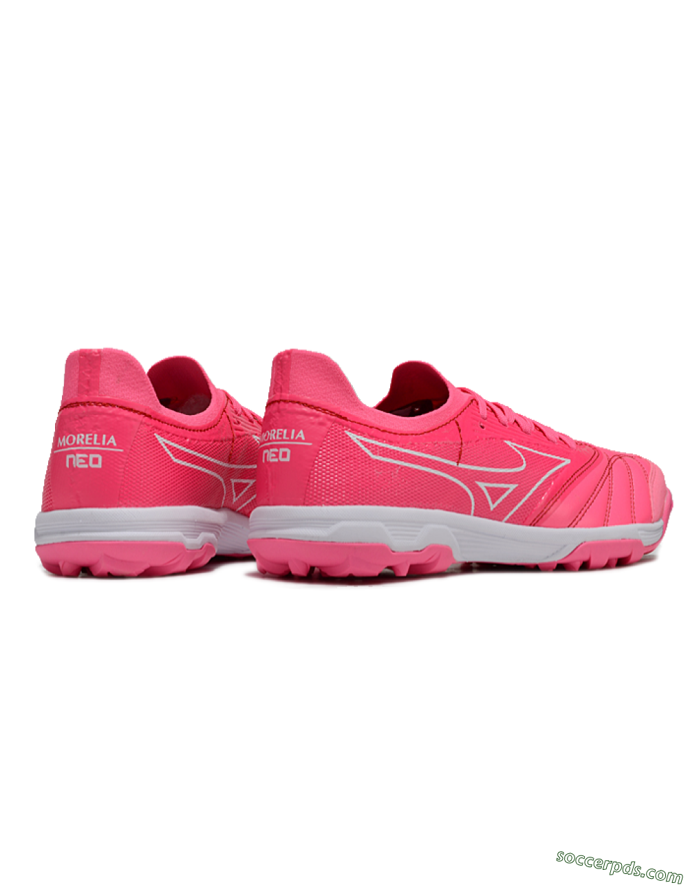 Mizuno Morelia Neo Sala TF Low-Tops Football Shoes - Pink/White 6