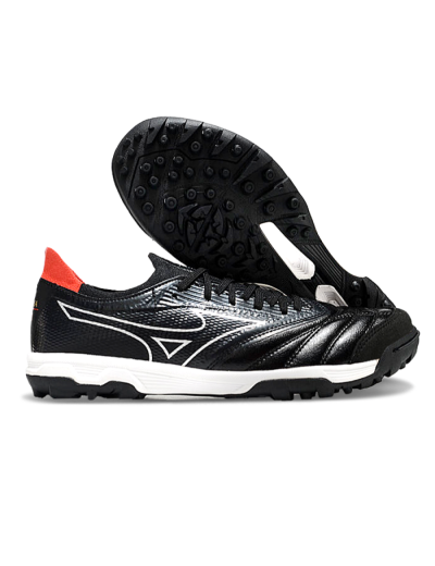 Mizuno Morelia Neo Sala TF Low-Tops Football Shoes - Black/White/Red