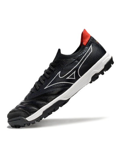 Mizuno Morelia Neo Sala TF Low-Tops Football Shoes - Black/White/Red