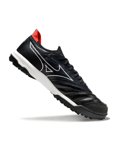Mizuno Morelia Neo Sala TF Low-Tops Football Shoes - Black/White/Red