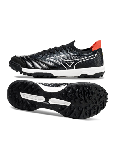 Mizuno Morelia Neo Sala TF Low-Tops Football Shoes - Black/White/Red