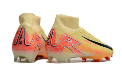Nike Air Zoom Mercurial Superfly 10 Elite FG High-Tops Football Boots - Yellow/Red/Black