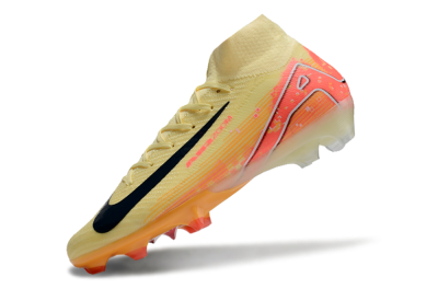 Nike Air Zoom Mercurial Superfly 10 Elite FG High-Tops Football Boots - Yellow/Red/Black
