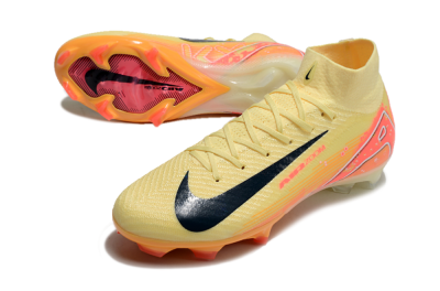 Nike Air Zoom Mercurial Superfly 10 Elite FG High-Tops Football Boots - Yellow/Red/Black