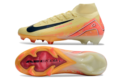 Nike Air Zoom Mercurial Superfly 10 Elite FG High-Tops Football Boots - Yellow/Red/Black