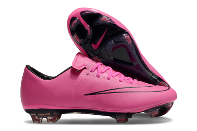 Nike Mercurial Vapor 10 FG Low-Tops Football Boots - Pink/Black