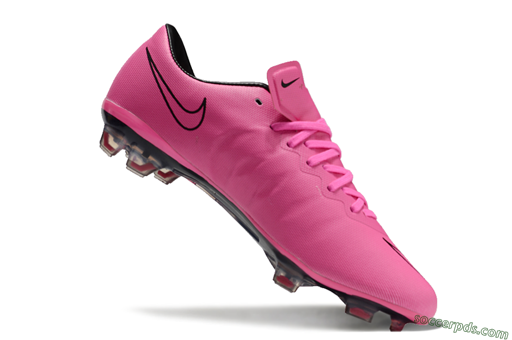 Nike Mercurial Vapor 10 FG Low-Tops Football Boots - Pink/Black 4