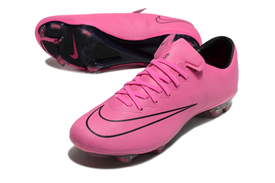 Nike Mercurial Vapor 10 FG Low-Tops Football Boots - Pink/Black