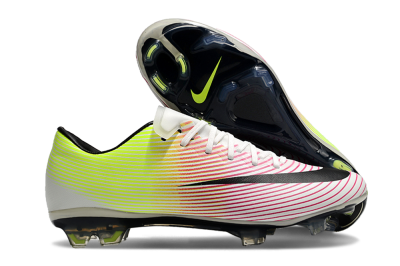 Nike Mercurial Vapor 10 FG Low-Tops Football Boots - Red/Black/Yellow