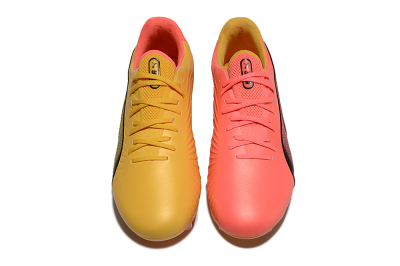 Puma Ultra Ultimate FG Low-Tops Football Boots - Red/Black/Yellow