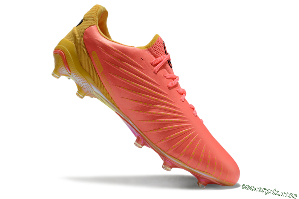 Puma Ultra Ultimate FG Low-Tops Football Boots - Red/Black/Yellow 4