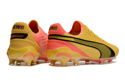 Puma Ultra Ultimate FG Low-Tops Football Boots - Red/Black/Yellow