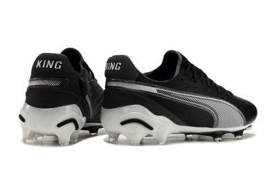 Puma Ultra Ultimate FG Low-Tops Football Boots - Black/White/Grey