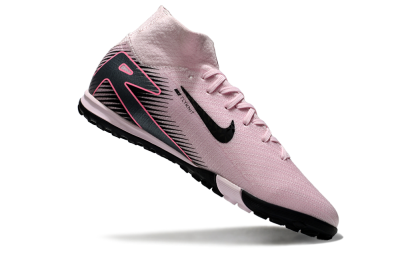 Nike Air Zoom Mercurial Superfly 10 Elite TF High-Tops Football Shoes - Pink/Black