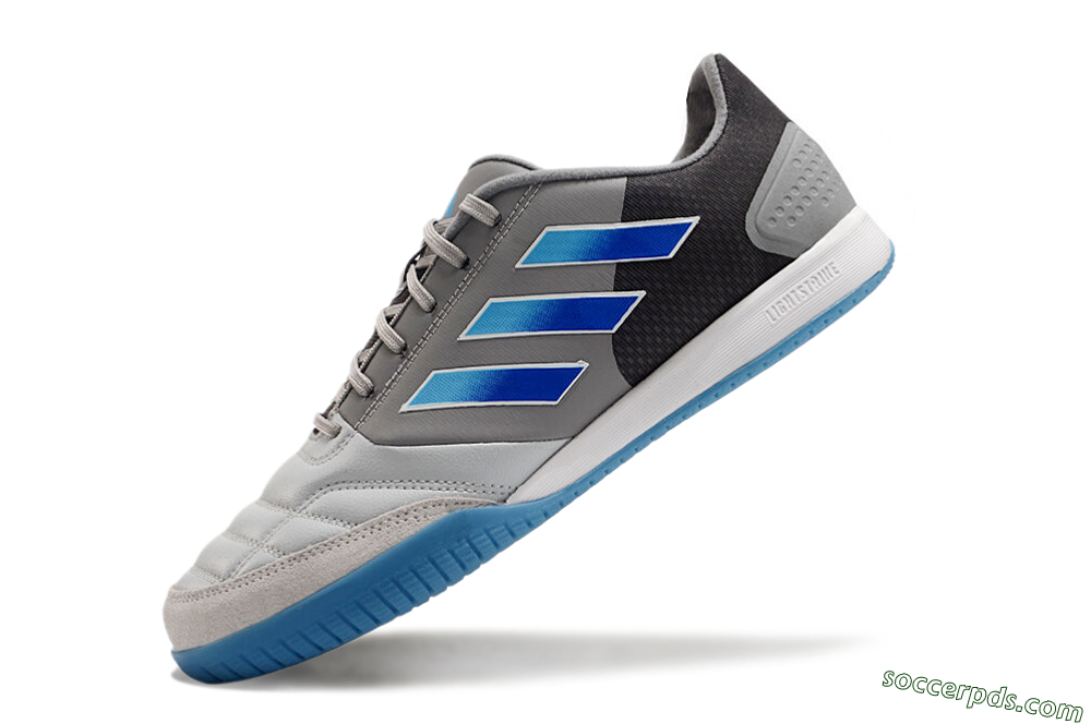 Adidas Top Sala Competition IC Low-Tops Football Shoes - Grey/Blue/White 5