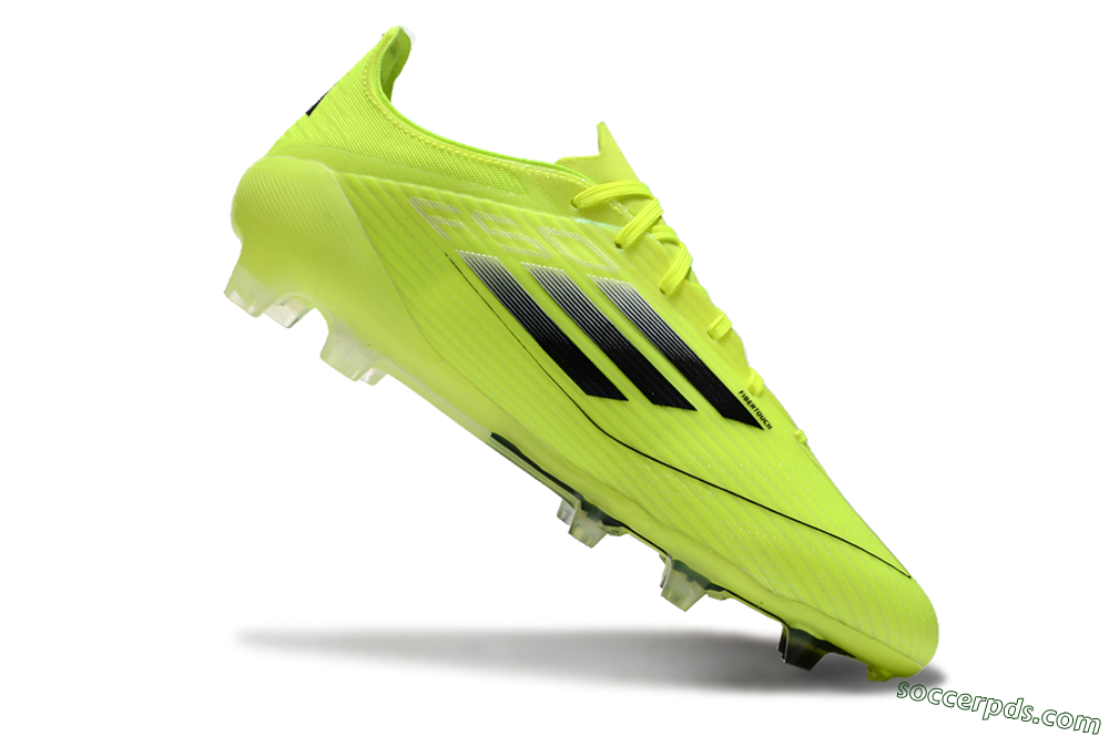 Adidas F50 Elite FG Low-Tops Football Boots - Yellow/Black 4
