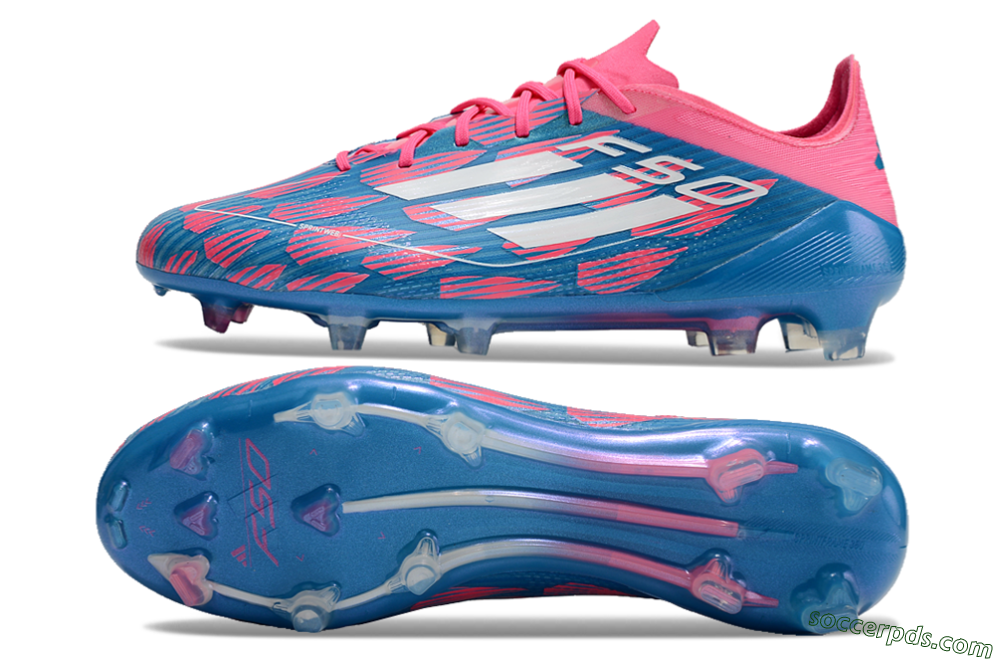 Adidas F50 Elite FG Low-Tops Football Boots - Blue/Red/White 0