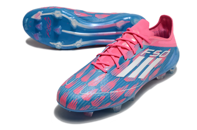 Adidas F50 Elite FG Low-Tops Football Boots - Blue/Red/White